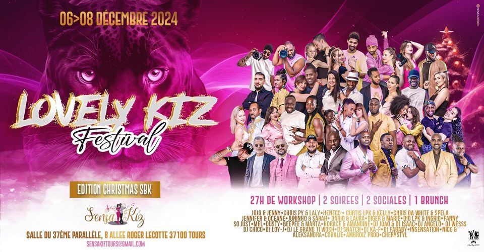 Decembre Original Lovely Kiz Festival Édition Christmas Sbk 2024