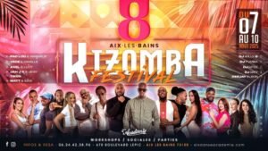 Aout 2025 aix l.b kizomba festival 8 aix les bains