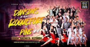 Juillet 2025 dansons au village sbk de roquefort les pins