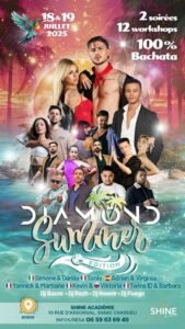 Juillet 2025 diamond summer edition bachata chassieux
