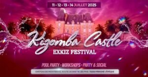 Juillet 2025 kizomba castle exkiz festival parigne leveque