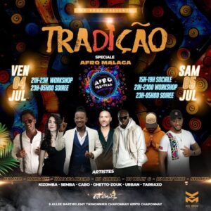 Juillet 2025 tradicao speciale afro festival malaga chaponnay