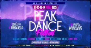 Juillet 2026 peack dance festival sbk rock le grand bornand