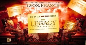 Mars 2025 legacy fusion festival (bachata et zouk brésilien) chaponnay lyon
