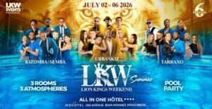 Juillet_2026_LKW - LION KINGS WEEKEND 6 - Festival Kizomba UrbanKiz Tarraxo _Bron_Lyon