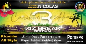 Mars_2026_code_promo_Kiz break festival_Poitiers