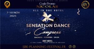 Novembre_Sensation_Danse_Congress Festival Sala bachata kizomba_Vigneux de bretagne_Nantes 2025